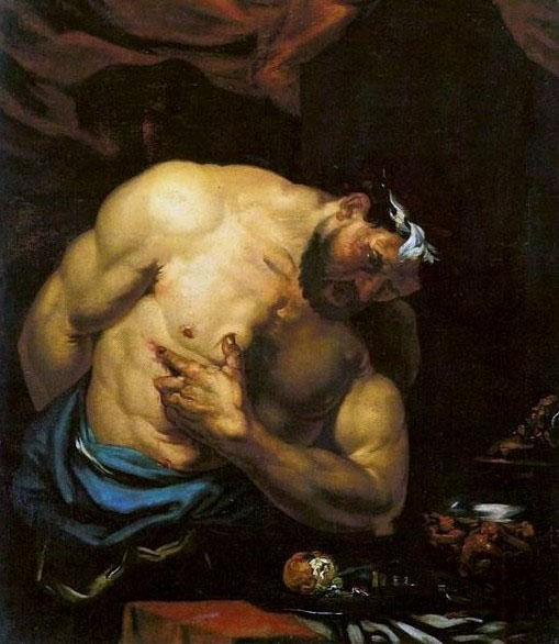 Giovanni Battista Langetti Suicide of Cato the Younger